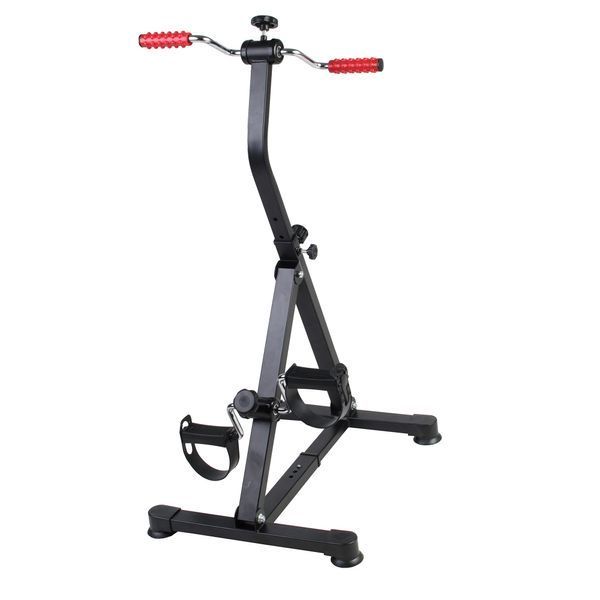 Rower rehabilitacyjny do ćwiczeń rąk i n&oacute;g Dual Bike (94670001), Czarny