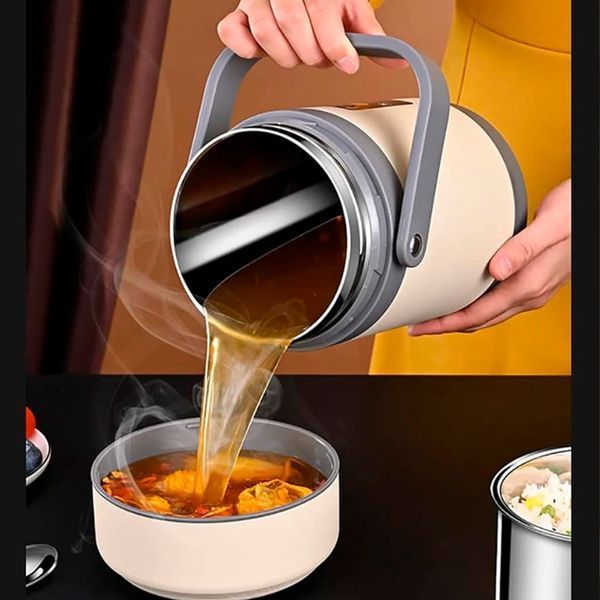 Dwupoziomowy lunchbox z podgrzewaniem USB, 2 l (91590001)