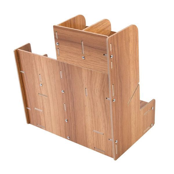 Drewniany organizer na biurko (87550001)