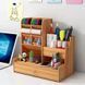 Drewniany organizer na biurko (87550001)