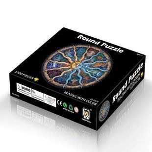 Puzzle okrągłe 1000 element&oacute;w, Zodiak (75070001)