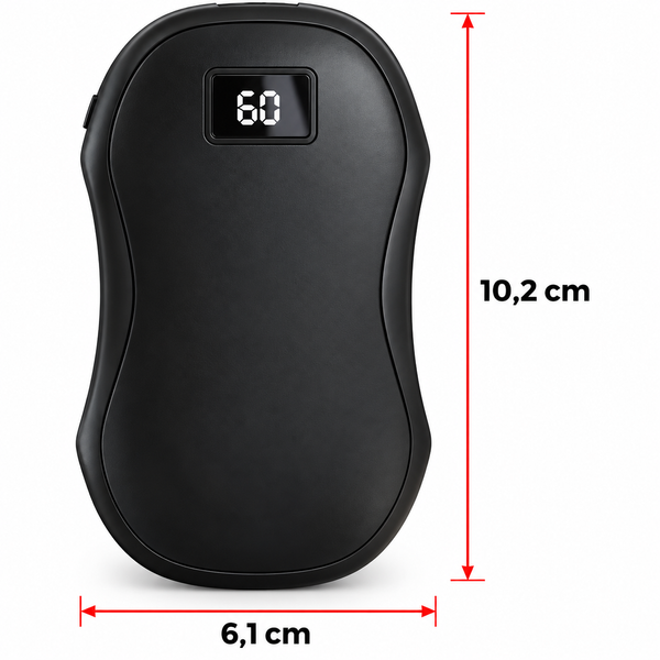 Kieszonkowy ogrzewacz do rąk z powerbankiem 4000 mAh (90790001)